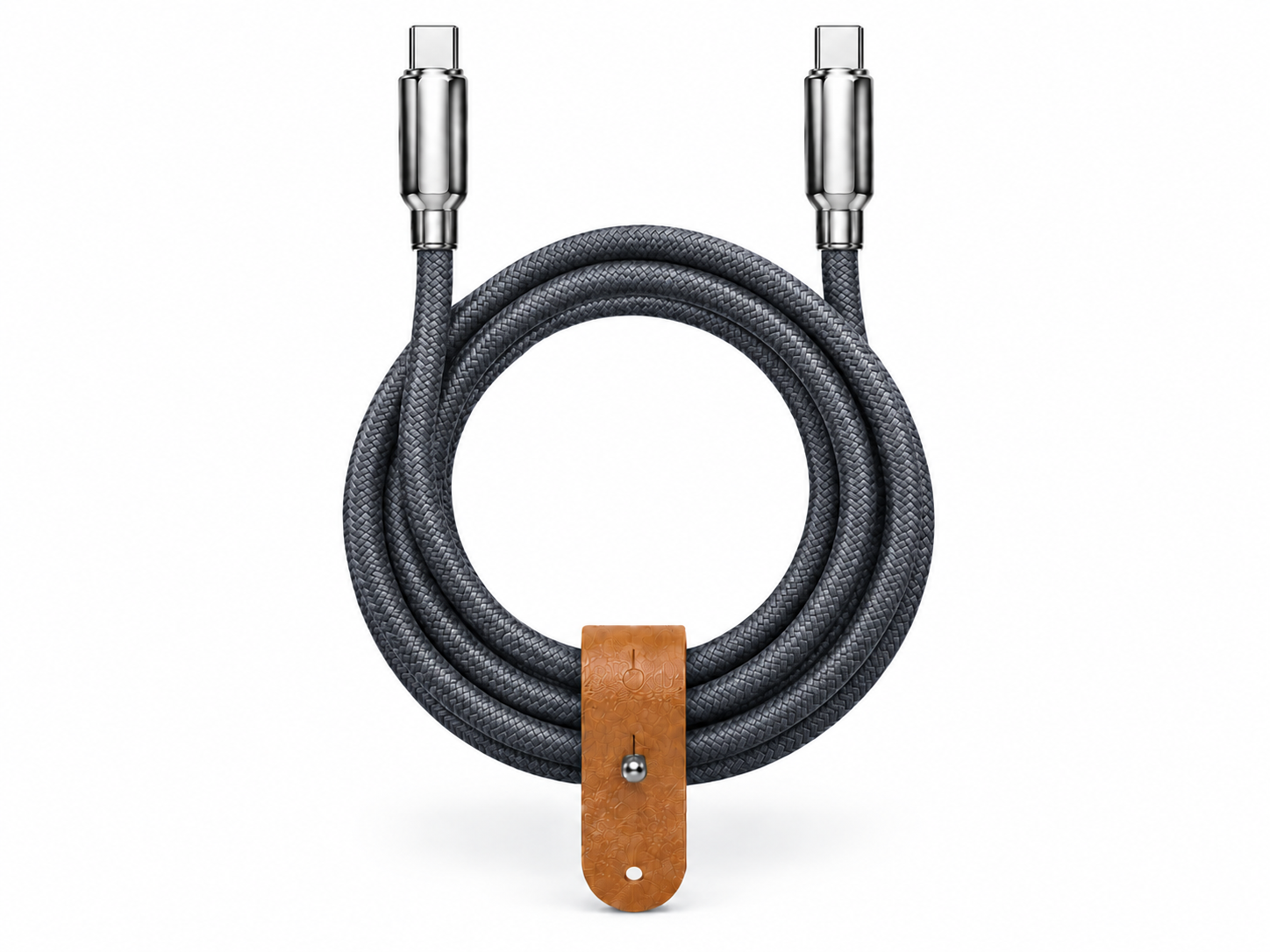 Deep Grey Braided USB-C to USB