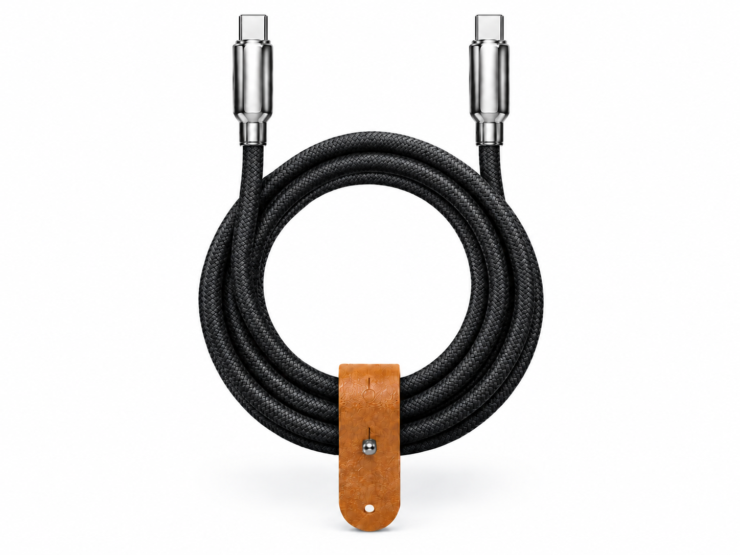 Black Braided USB-C to USB-C F